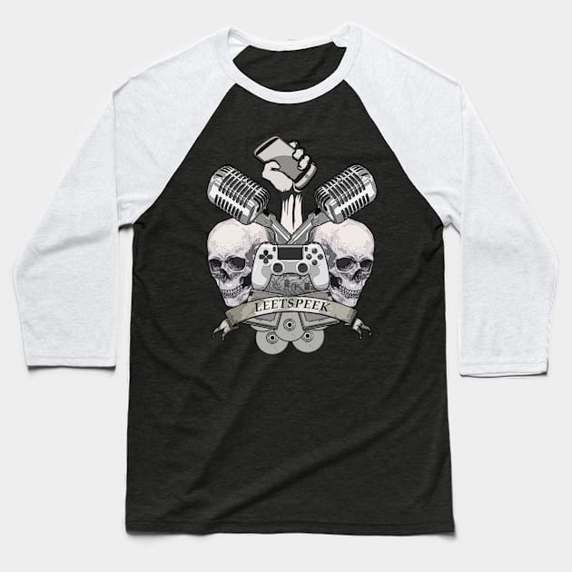 Leetspeek Baseball T-Shirt by DeckApe